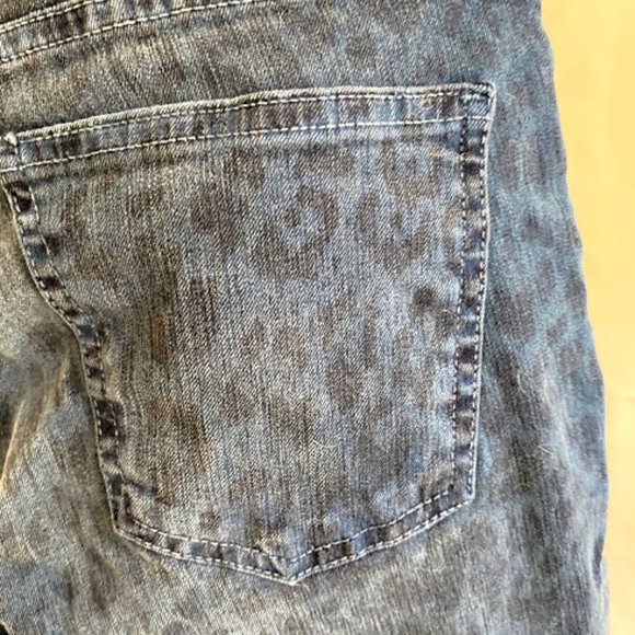 Current/Elliot The Ankle Skinny - Sapphire Cheetah - Picture 7 of 11